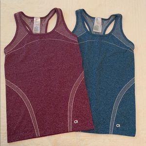 2 GapFit workout tank tops